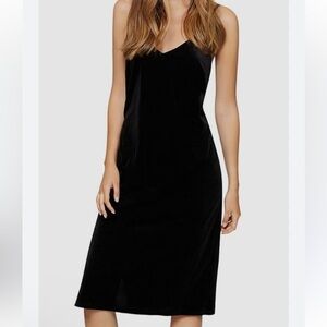Sanctuary velvet Black Midi Dress